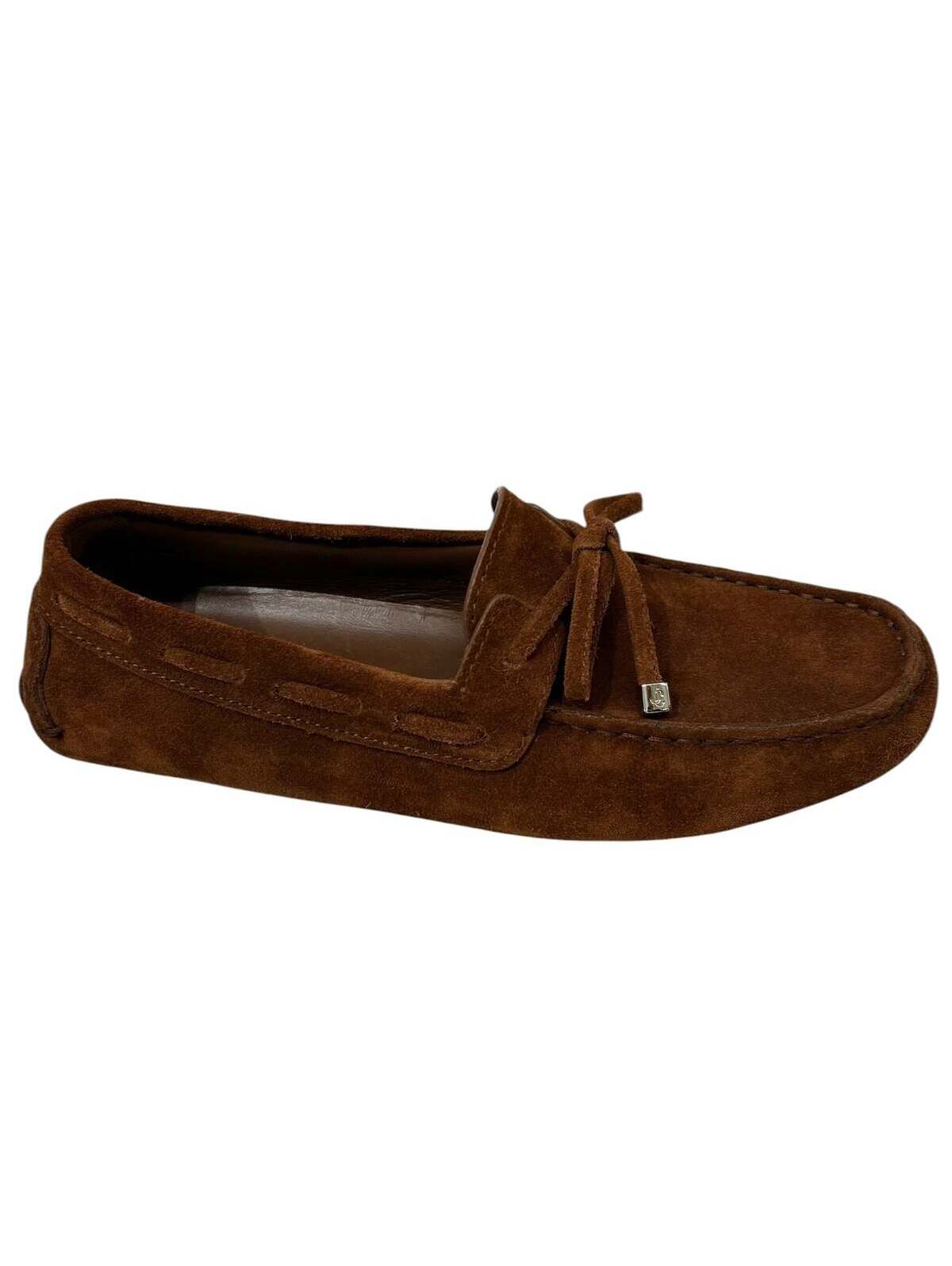 Jimmy Choo Delphia Suede Loafers(Please Request Your Size Before Purchasing)